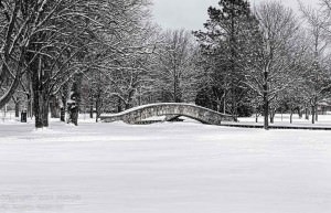 Two Bridges in Winter