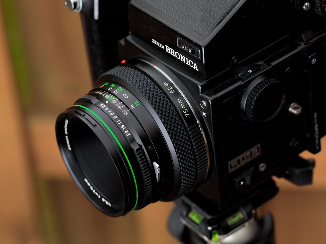 New Camera – Bronica ETRS